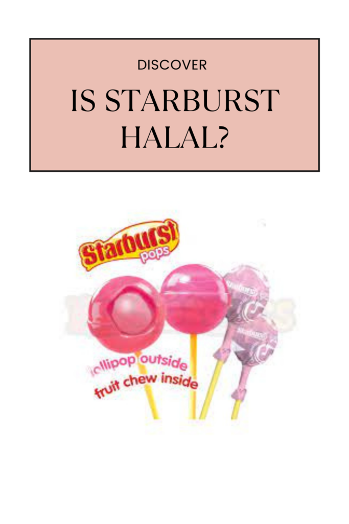 is starburst halal pin