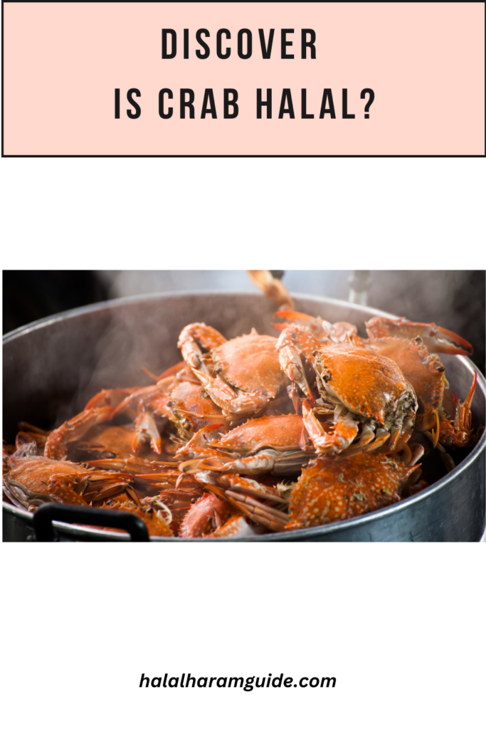 Is Crab Halal pin