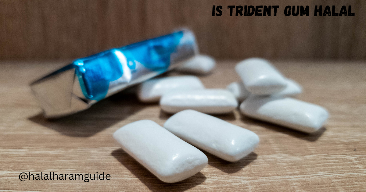 is trident gum halal