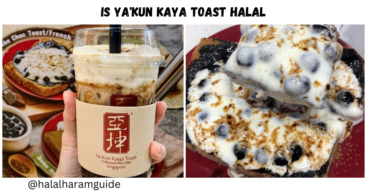 is yakun kaya toast halal