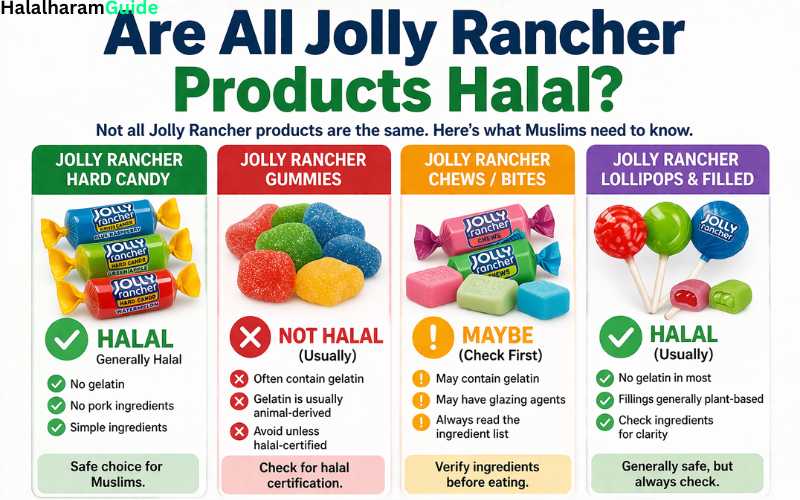 are jolly ranchers halal