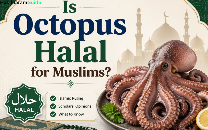 is octopus halal