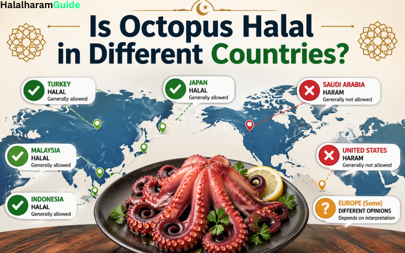 is octopus halal