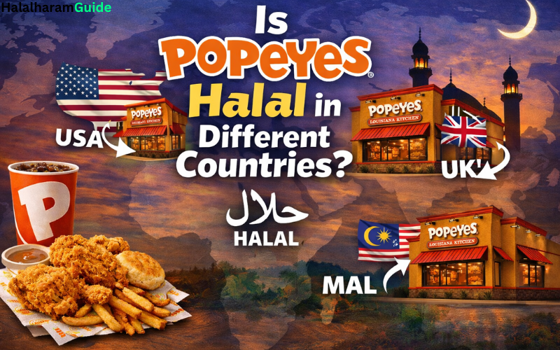 is popeyes halal