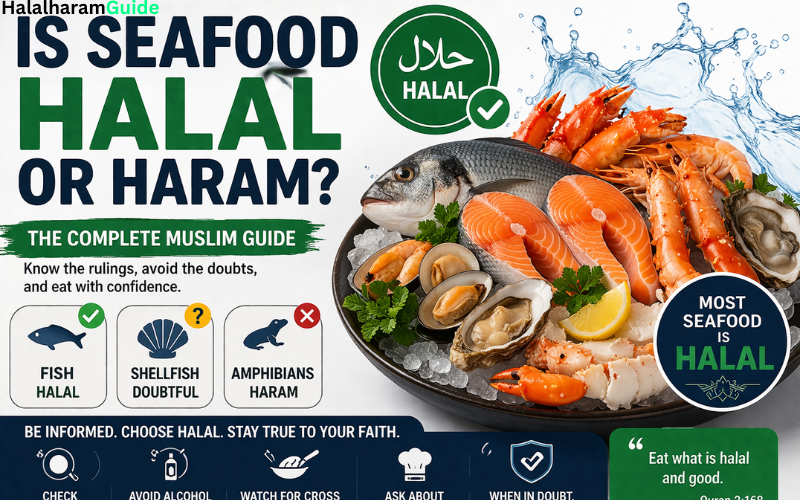 is seafood halal