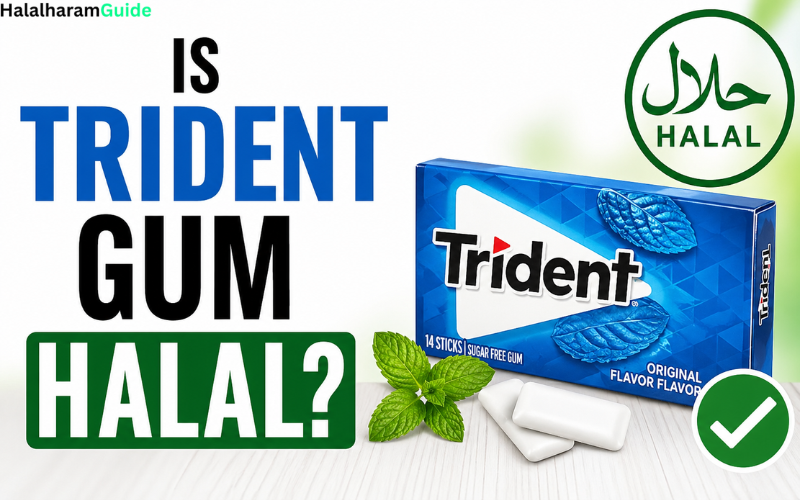 is trident gum halal