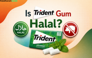is trident gum halal