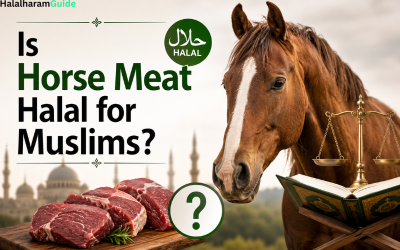 is horse meat halal