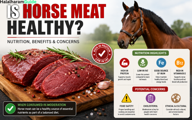 is horse meat halal