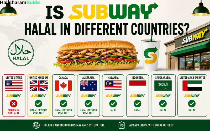 is subway halal